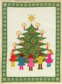 Fremme Stickpackung - Weihnachtsbaum