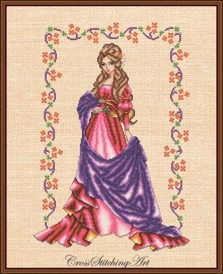 Stickvorlage Cross Stitching Art - Juliet