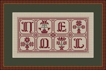 Floral Noel - Happiness Is Heartmade (Stickvorlage)