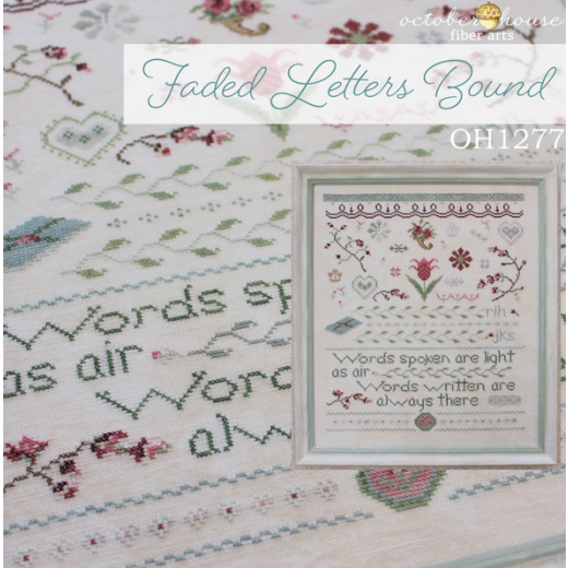 October House Fiber Arts - Faded Letters Bound