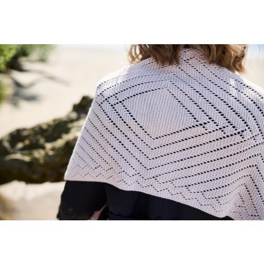 Rosy Green Wool Strickmuster Miran - Schultertuch