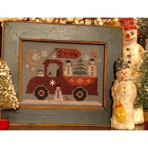 Homespun Elegance - Traveling Snowmen Truck