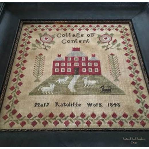 Scattered Seeds Samplers - Mary Ratcliffe 1848