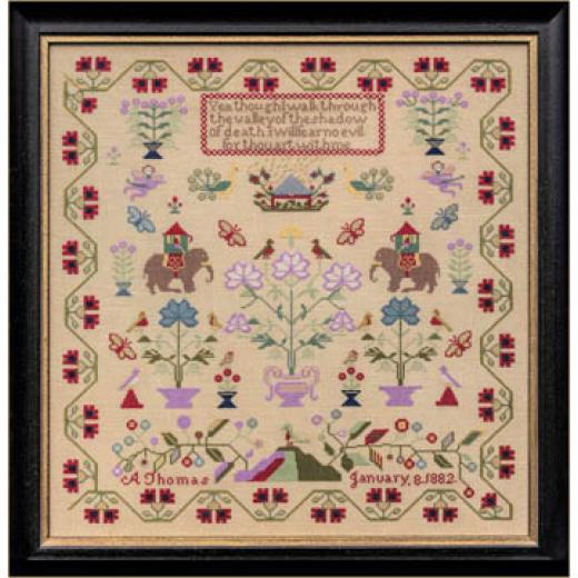 Hands Across The Sea Samplers - A Thomas 1882 The Nellies