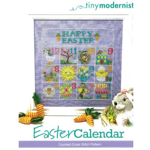 Tiny Modernist - Easter Calendar (Stickvorlage)