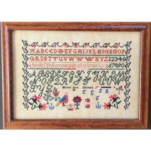 Queenstown Sampler Designs - Hester Ann Eckman 1835