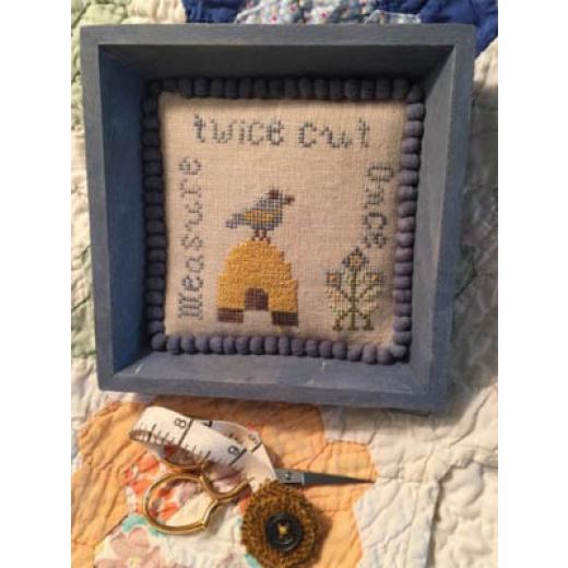 Dames of the Needle - Measure Twice Tray Chart