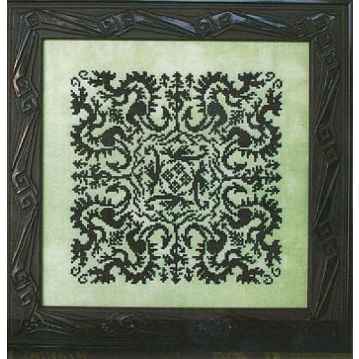 Ink Circles - Elemental Dragons - Earth