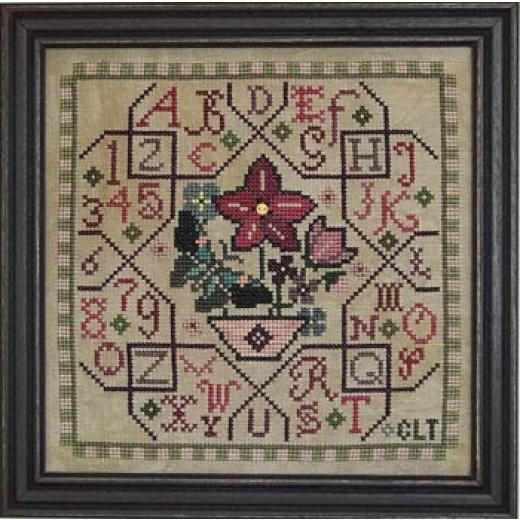 Tellin Emblem - Sampler Tile - Pink