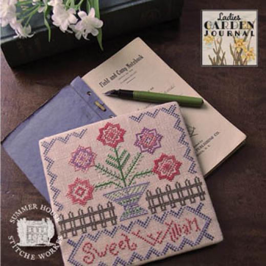 Summer House Stitche Workes - Ladies Garden Journal 1 Sweet William