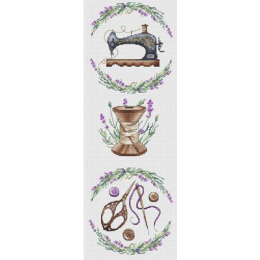 Les Petites Croix De Lucie - Sewing Lavender