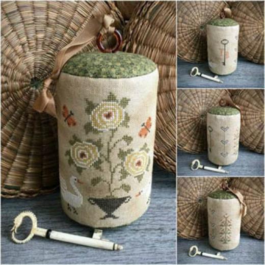 Scattered Seeds Samplers - Together Forever Pinkeep Drumttered Seeds Samplers (Stickvorlage)