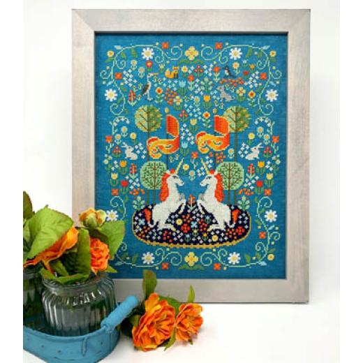 Tiny Modernist - Unicorn Tapestry (Stickvorlage)