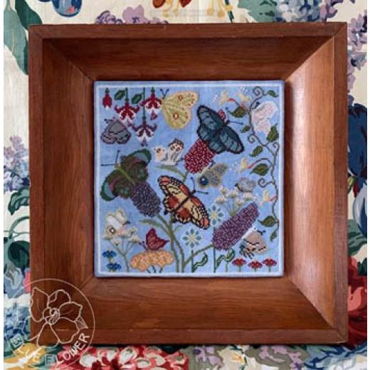 The Blue Flower - Butterfly Garden