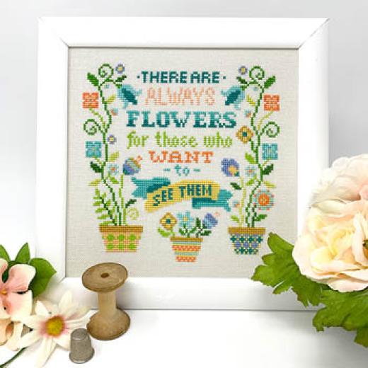 Tiny Modernist - Always Flowers (Stickvorlage)