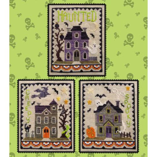 Waxing Moon Designs - Haunted House Trio