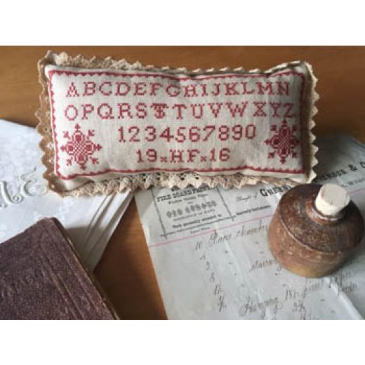 Darling & Whimsy Designs - H F 1916 Sampler