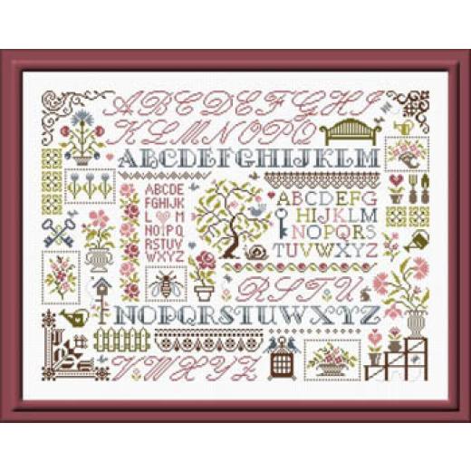 Jardin Privé - Sampler Aux Fleurs