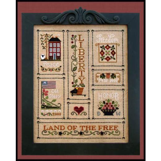 Little House Needleworks - Heart Of America