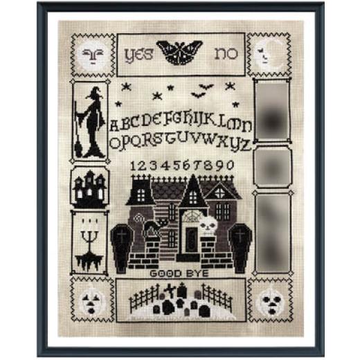 Tiny Modernist - Halloween Ouija 4 (Stickvorlage)