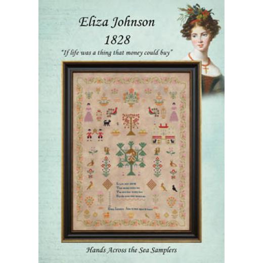 Hands Across The Sea Samplers - Eliza Johnson 1828