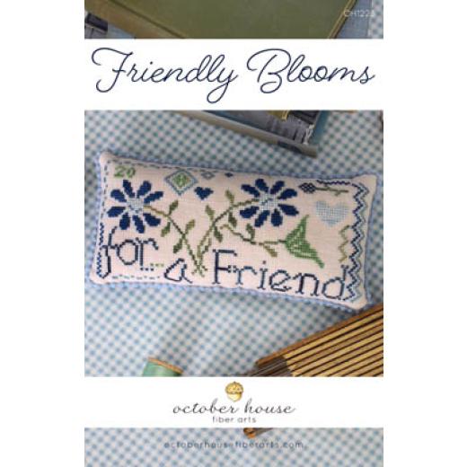 October House Fiber Arts - Friendy Blooms