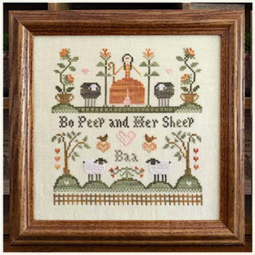 Little House Needleworks - Bo Peep And Her Sheep