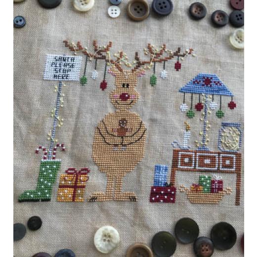 Romys Creations - Santa Please Stop Here