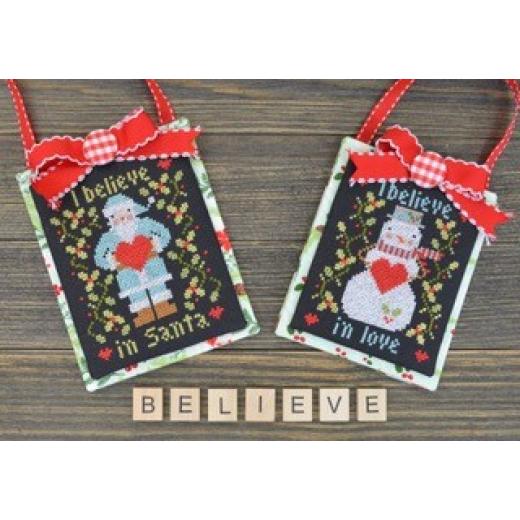 Annie Beez Folk Art - I Believe In Christmas