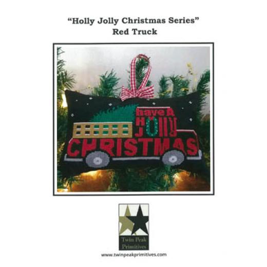 Twin Peak Primitives - Holly Jolly Christmas - Red Truck