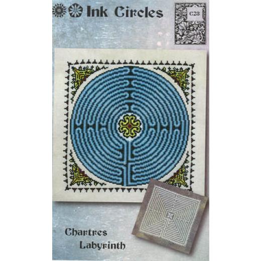 Ink Circles - Chartres Labyrinth