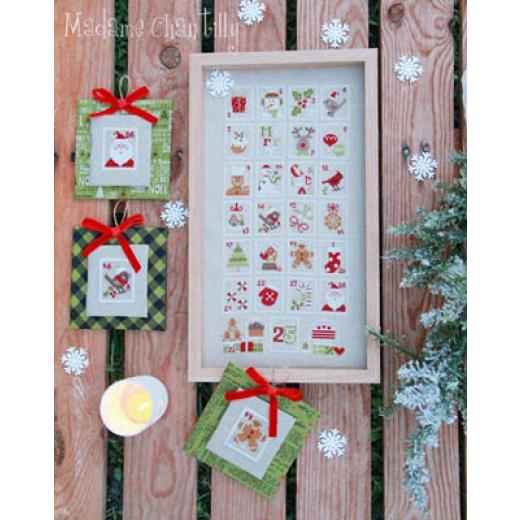 Madame Chantilly - Christmas Stamps