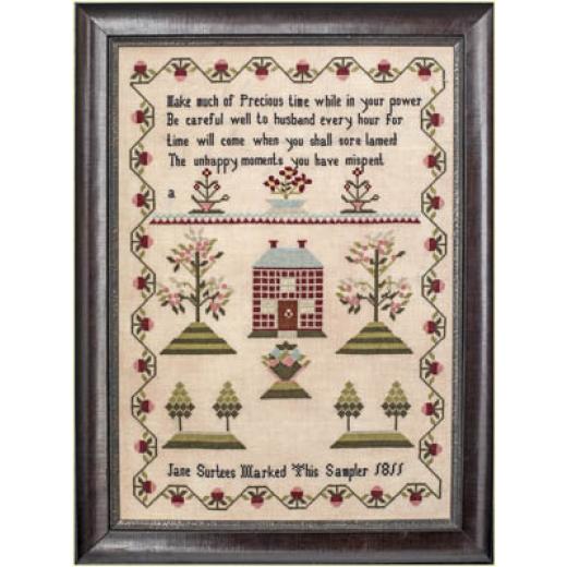 Hands Across The Sea Samplers - Jane Surtees 1811