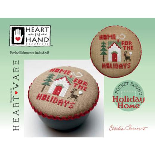 Heart In Hand Needleart - Holiday Home (w/emb)