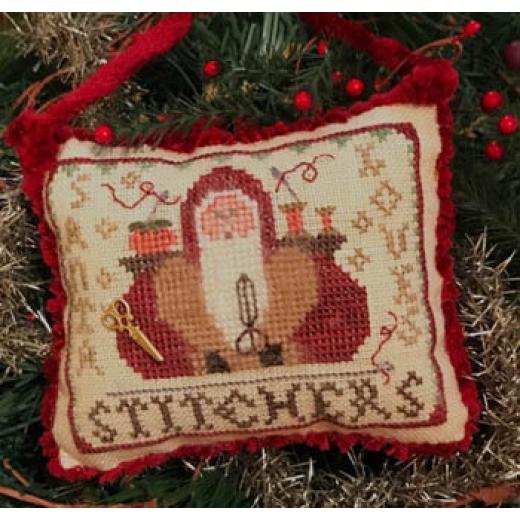 Homespun Elegance - Santa Loves Stitchers - 2020 Santa