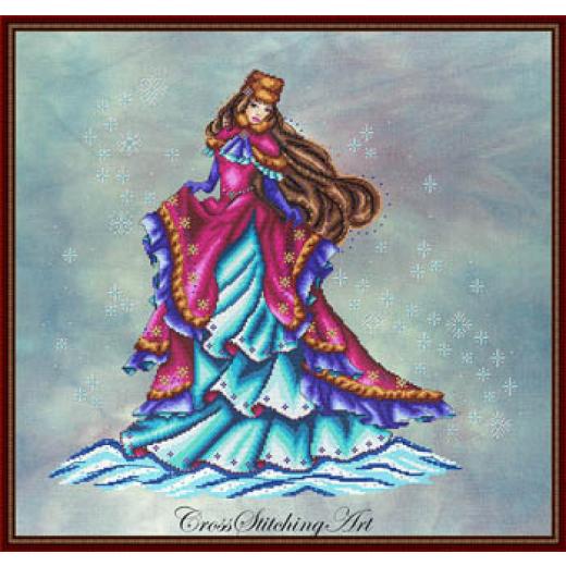 Cross Stitching Art - Anastasia