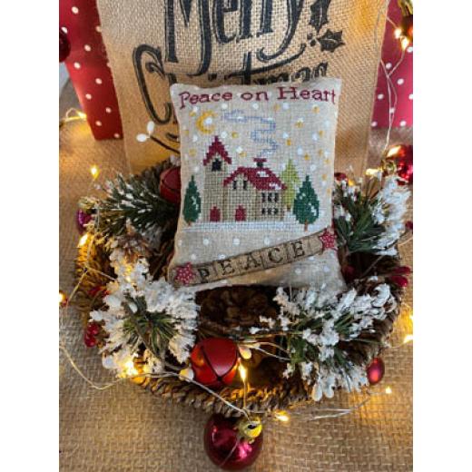 Mani Di Donna - Peace On Heart Pillow