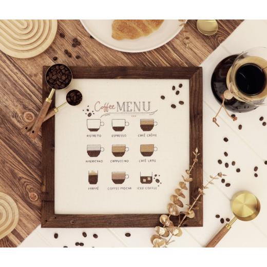 Coffee Whisper - Zweigart - download PDF kostenlose Stickanleitung