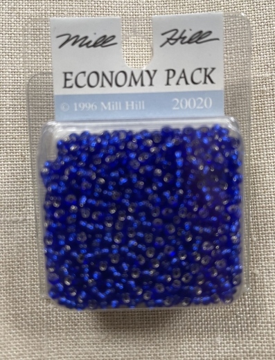 00020 - Royal Blue Mill Hill Seed Beads Economy Pack Ø 2,2 mm