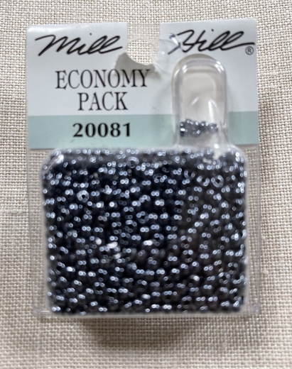 Mill Hill Seed Beads 00081 - Jet Economy Pack Ø 2,2 mm
