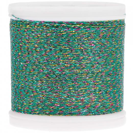 Sticktwist Metallic No. 40 - rainbow-grün Rico Design