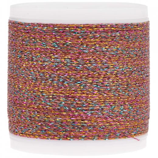 Sticktwist Metallic No. 40 - rainbow-orange Rico Design