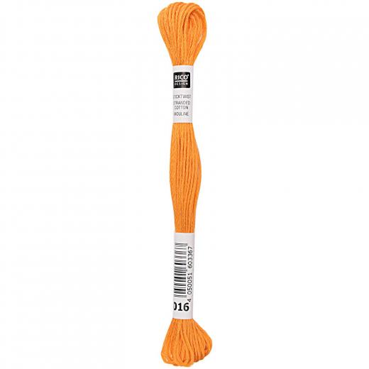 Rico Design Stickgarn (Sticktwist) - Farbe 16 orange