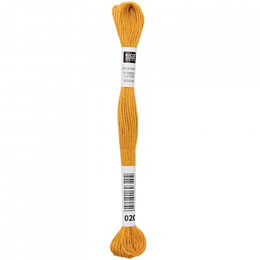 Rico Design Stickgarn - Farbe 20 goldgelb