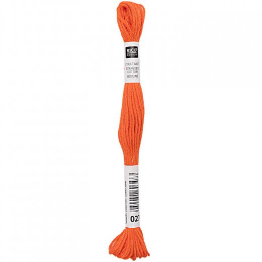 Rico Design Stickgarn (Sticktwist) - Farbe 27 brillantrot