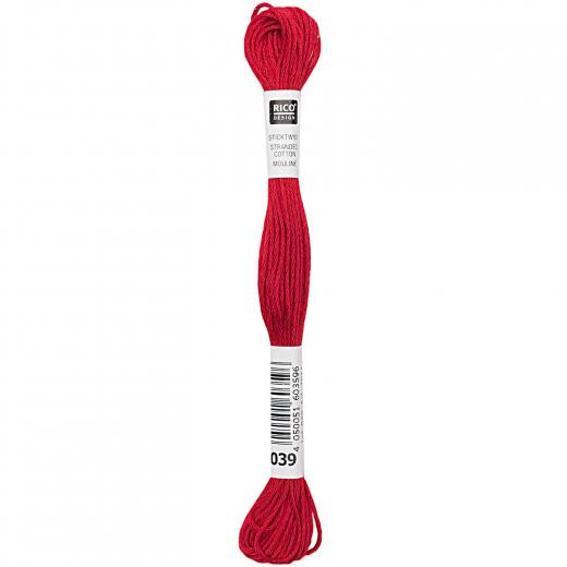 Rico Design Stickgarn (Sticktwist) - Farbe 39 rot