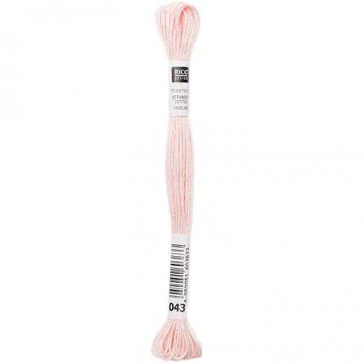 Rico Design Stickgarn (Sticktwist) - Farbe 43 altrosa