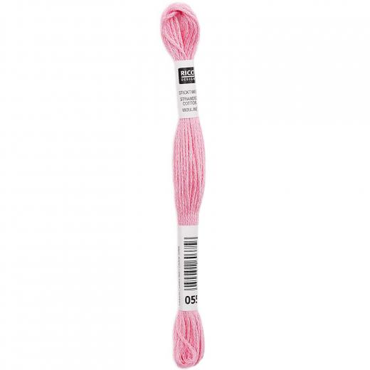 Rico Design Stickgarn (Sticktwist) - Farbe 55 rosa