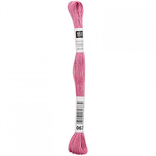 Rico Design Stickgarn (Sticktwist) - Farbe 67 hellrosa
