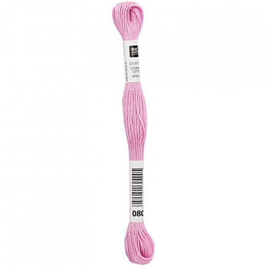 Rico Design Stickgarn (Sticktwist) - Farbe 80 magenta